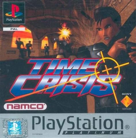 Time Crisis Playstation Video Game Collection Retro Gaming Art