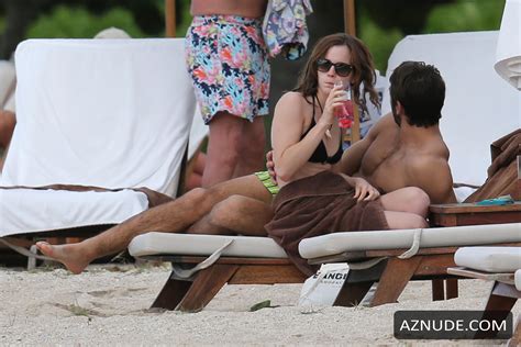 Emma Watson Breasts And Bikini On Carribean Holiday Aznude