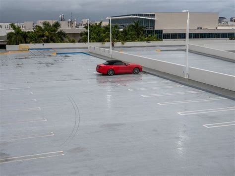 Miami Beach Parking Lot, Florida, USA HDRi Maps and Backplates