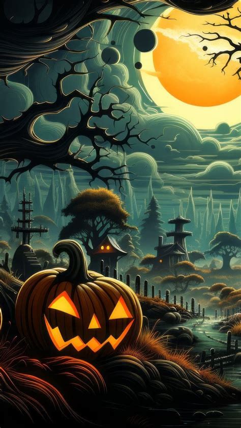 Halloween Landscape Wallpaper ID:11816