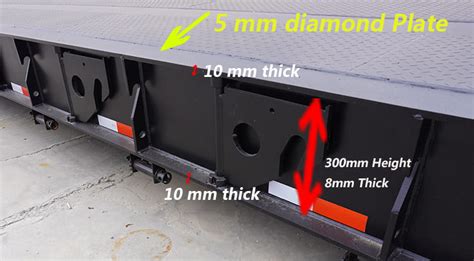 Front Loading Trailer Front Loader Trailer Hydraulic Lowbed