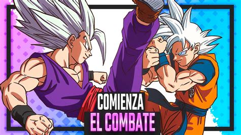 Dragon Ball Super Cap Gohan Bestia Vs Goku Ultra Instinto Youtube