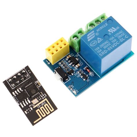 ESP8266 5V WiFi Relay Board Module ESP 01 Phipps Electronics