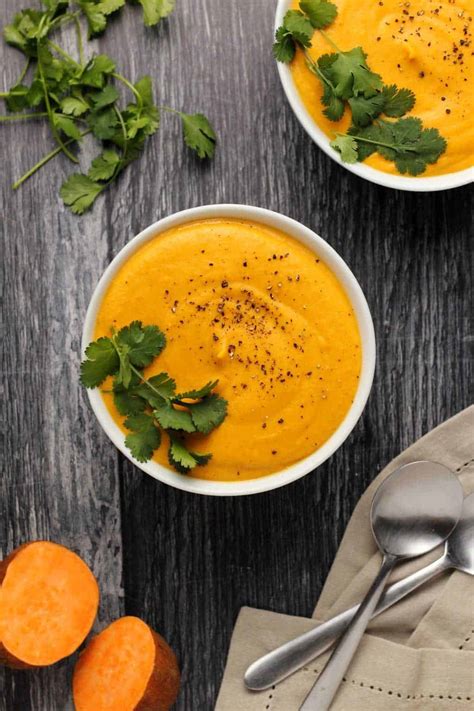 Vegan Sweet Potato Soup Loving It Vegan