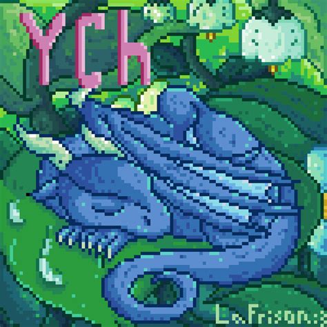 Sleeping Dragon Animation Ych By Lafrison On Deviantart