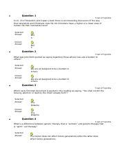 Ethc Quiz Docx Question Out Of Points In Ch Of