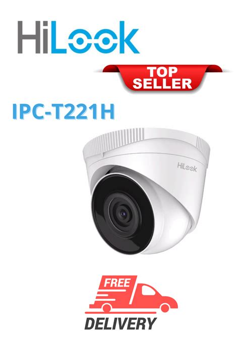 HiLook IP 2MP Turret IP Cam With Fixed Lens IPC T221H F2 8 Dome EBay