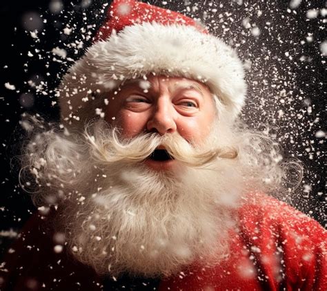 Premium Photo Man Dressed As Santa Claus