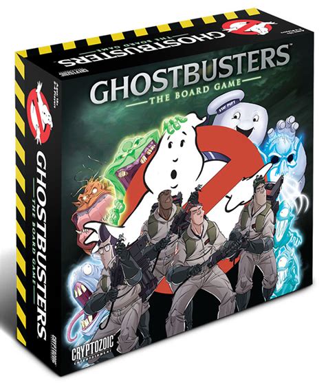 Cryptozoic Launches Official Ghostbusters Board Game Via Kickstarter Board Game Authority