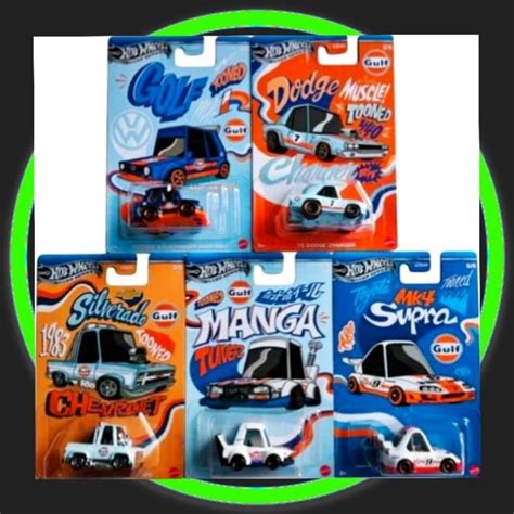 Hot Wheels Themed Automotive TOONED GULF Set Of 5pcs China Sticker Shopee Malaysia