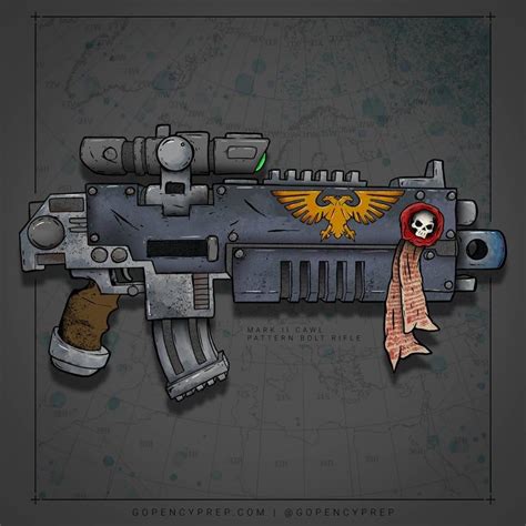 Boltgun by me : ImaginaryWeaponry | Warhammer, Warhammer 40k art ...