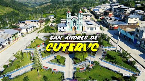 Distrito De SAN ANDRES Cutervo VISTAS Con DRONE 4K 2023 YouTube