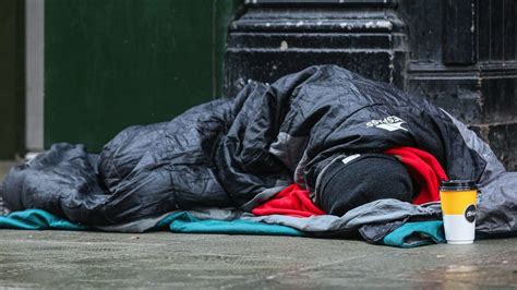 Homelessness Rough Sleeping Up More Than A Quarter In A Year Bbc News