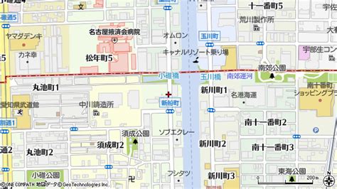 愛知県名古屋市港区新船町 郵便番号 〒455 0071：マピオン郵便番号