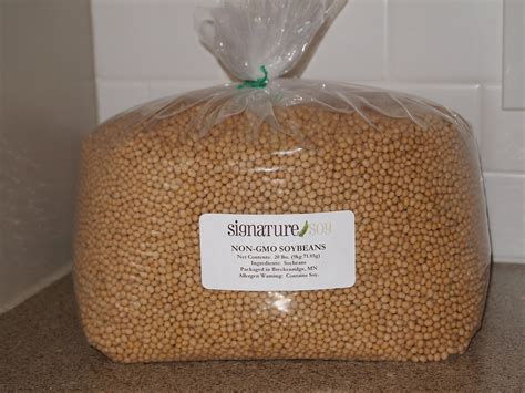 Signature Soy Non Gmo Soybeans For Natto 20 Lbs Fresh Crop And Small Size Soybean