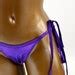 Npc Ifbb Competition Suit Deep Eggplant Tie Sides Bikini Etsy