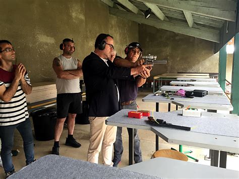 Linauguration Officielle Du Stand De Tir M Tres De La Soci T De