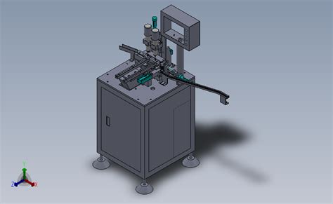 自动锁螺丝机 Sw2010 可编辑solidworks 2010模型图纸下载 懒石网