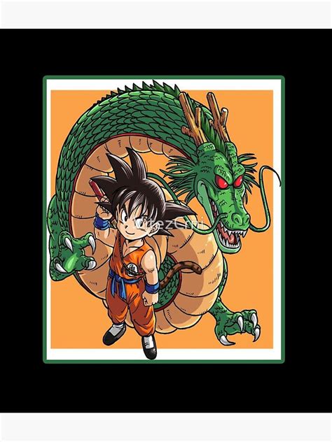 Dragon Ball Old School Goku Poster For Sale By Vitezcrni Redbubble