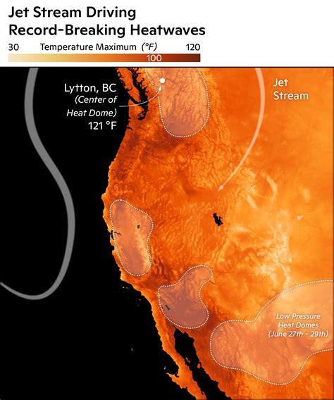 Five Graphics That Explain North Americas Record Heat Wave Woodwell