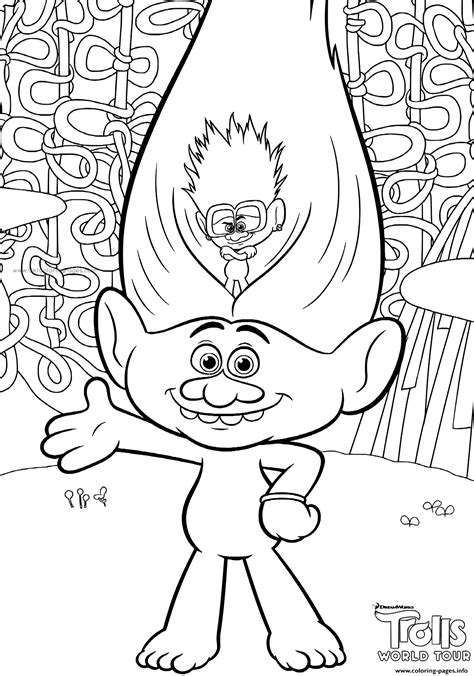 Dibujos De Trolls Para Colorear Images