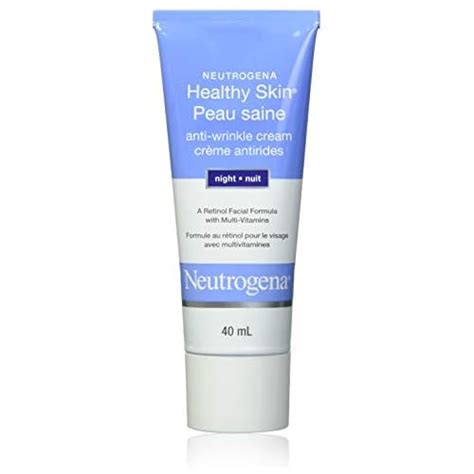 Neutrogena Anti Wrinkle Face Night Cream Healthy Skin Retinol Face