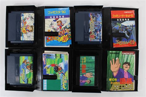 Lot of 7 Namcot / Namco Boxed Famicom Games FC (B) – Retro Games Japan