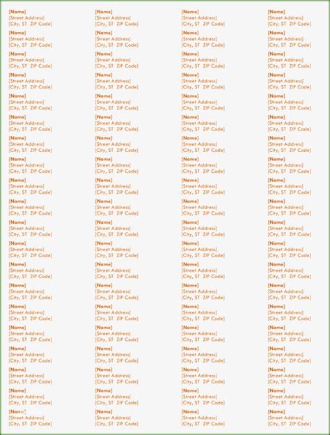 80 Labels Per Sheet Template - Sfiveband.com