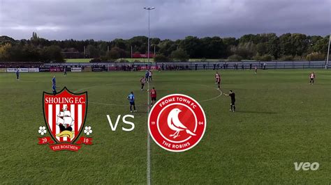 Sholing Vs Frome Town Highlights Youtube