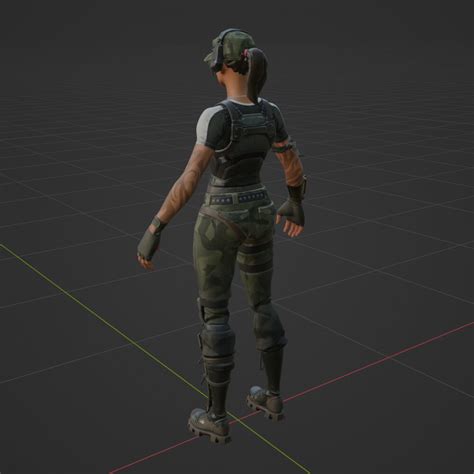 Trailblazer - Fortnite 3D Model by Shevraar