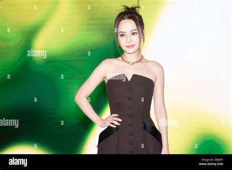 Shanghai China March 31 2023 Actress Gillian Chung Poses During