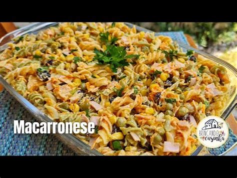 SALADA DE MACARRÃO OU MACARRONESE SIMPLES E FÁCIL DE FAZER RENDE