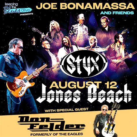 STYX / Joe Bonamassa + Don Felder - Aug 12, 2023