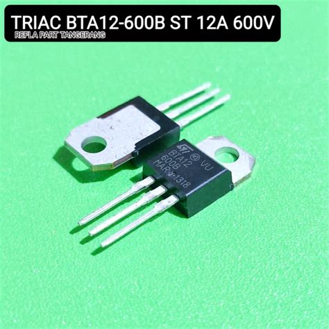 Bta12 600b Bta 12 600 B 12a 600v Triac Logic Level To 220 Bta