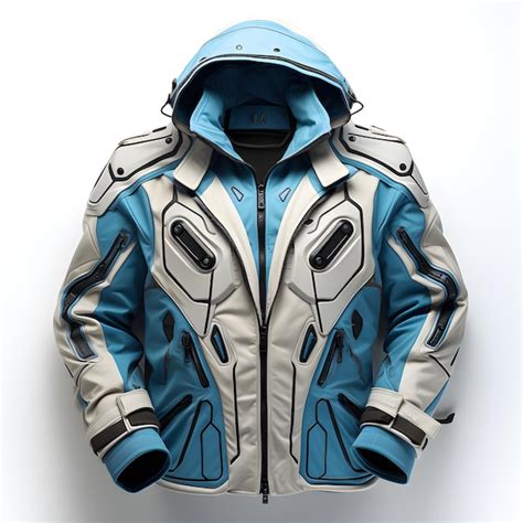 Premium Ai Image Futuristic Design Jacket Suit Model