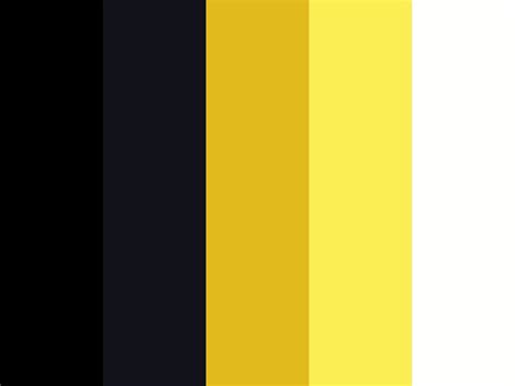 Navy And Yellow Color Palette By Evestardust