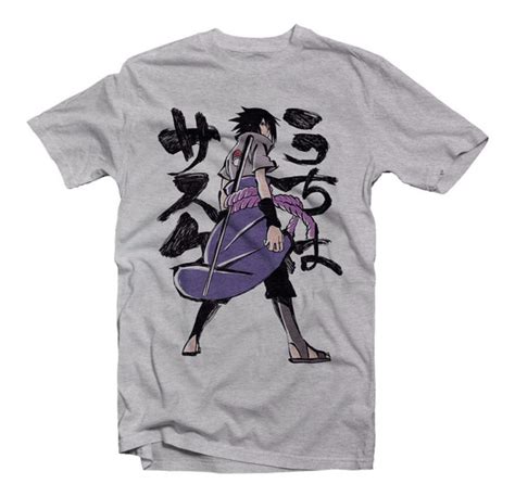 Playera Uchiha Sasuke Mx