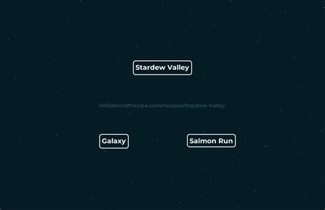 Stardew Valley Recipe How To Make Stardew Valley In Infinite Craft