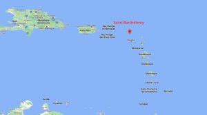 Les cartes de Saint Barthélemy I love caraïbes