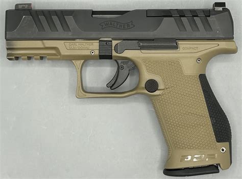 Walther Pdp Compact Fde 9mm Luger 4 Optic Ready 151 Pdp C Pdpc Or 9x19 Semi Auto Pistols At