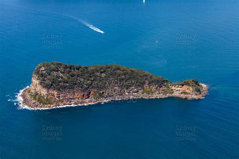 Aerial Stock Image Lion Island