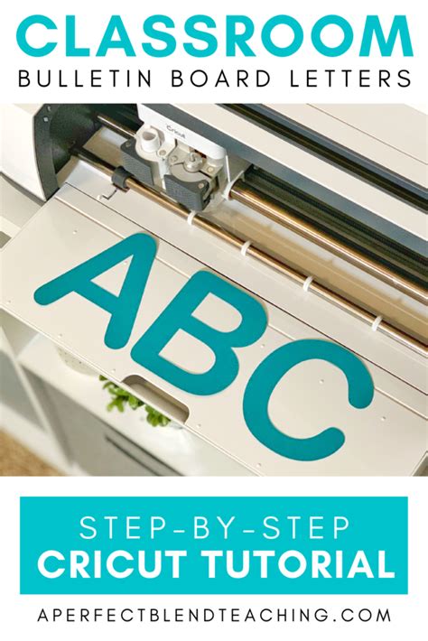 How To Cut Bulletin Board Letters With Cricut Artofit