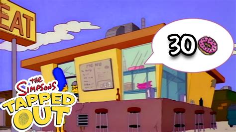 The Simpsons Tapped Out Monorail Cafe Youtube