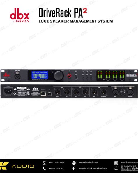 Special Promotion Dbx Driverack Pa Complete Speaker Management System