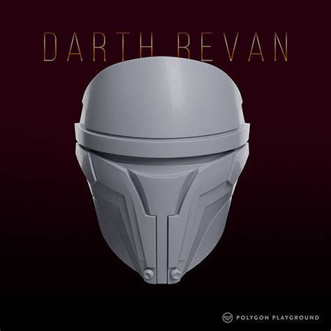 Darth Revan Mask 3D model 3D printable | CGTrader