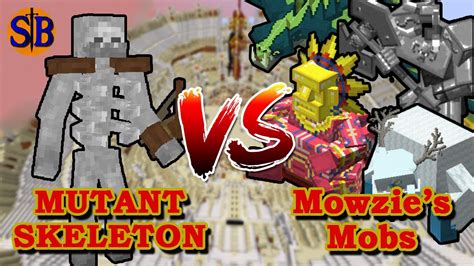 Mowzie S Mobs Vs Mutant Skeleton Minecraft Mobs Battle Mutant