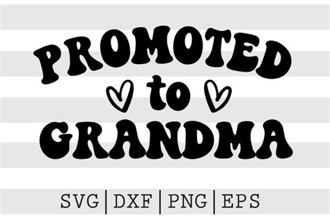 Promoted To Grandma Svg 1720092