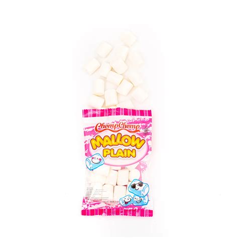 Marshmallow Bentuk Tabung Plain Mallow Dinus Cipta Mandiri