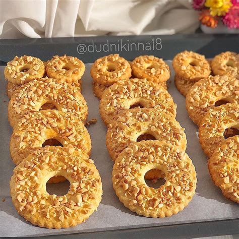 Песочные кольца с арахисом