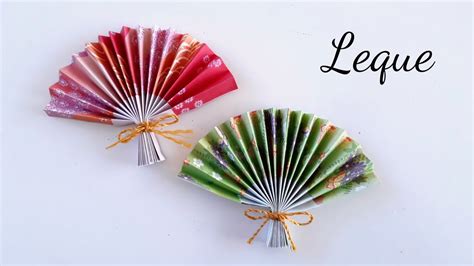 Decora O F Cil Como Fazer Um Leque Em Origami Origami Hand Fan